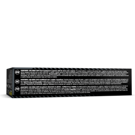 Olimp Sport Argi Power 1500 Mega Caps Side of Pack Photo