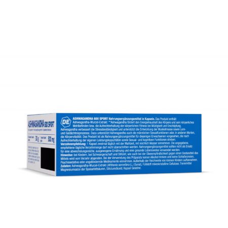 Olimp Sport Ashwagandha Bottom of Box