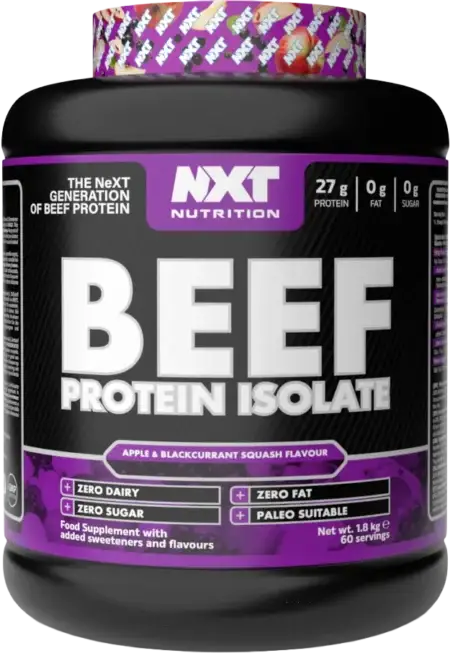 NXT Beef Protein Isolate 1.8kg Apple Blackcurrant