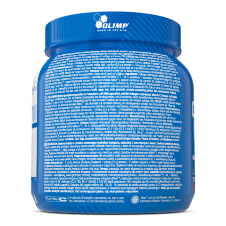 Olimp Sport Nutrition Collaregen 400g Back of tub