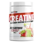 Per4m Creatine Monohydrate Strawberry Lime Flavour 400g Front of tub