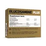 Olimp Sport Glucosamine Front Nutrition Label