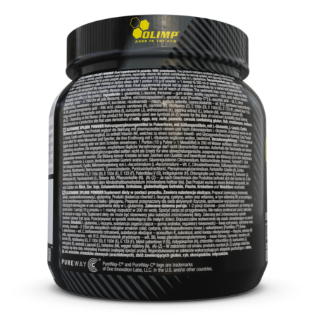 Olimp Sport Nutrition L-Glutamine Xplode Ingredients panel