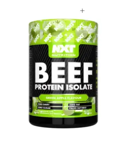 NXT Beef Protein Isolate Green Apple Flavour 540g