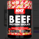 NXT Beef Protein 504g - Strawberry & Lime Flavour