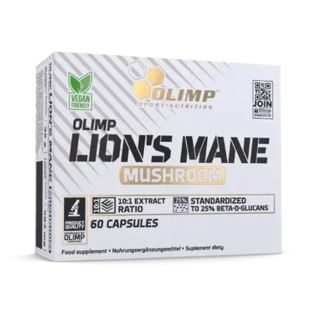 Olimp Lions Mane Mushroom Front of Pack