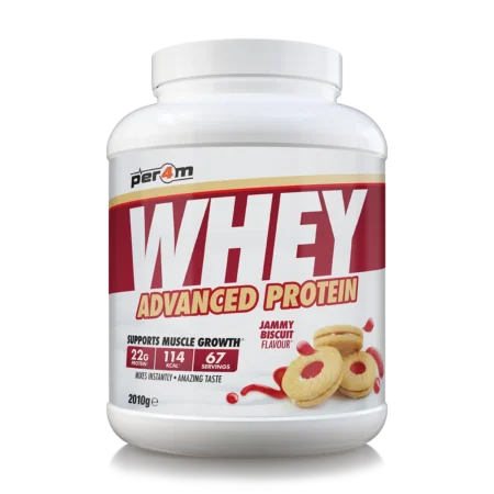 Per4m Advanced Whey 2010G Jammy Biscuit front