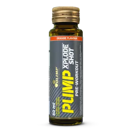 Olimp Pump Xplode Shot Orange Front of bottle