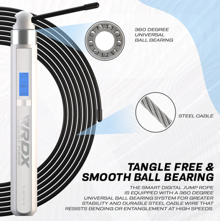 RDX Smart Skipping Rope Tangle Free Cable Photo