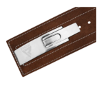 RDX Sports 4 Inch Powerlifting Belt Brown Ratchet Fixing Photo