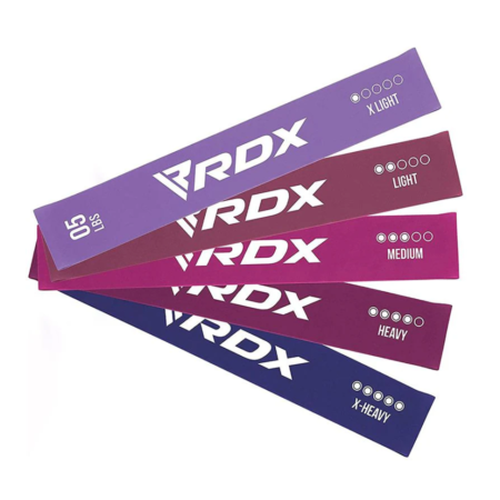 RDX Sports PR 5 in 1 Pull Up Assistance and Resistance Training Bands Set Photo