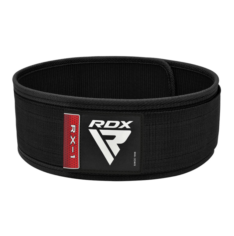 RDX Sports RX1 Lifting Belt Black Product Logo Photo 1