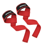 RDX Sports Lifting Straps Red Photo 2