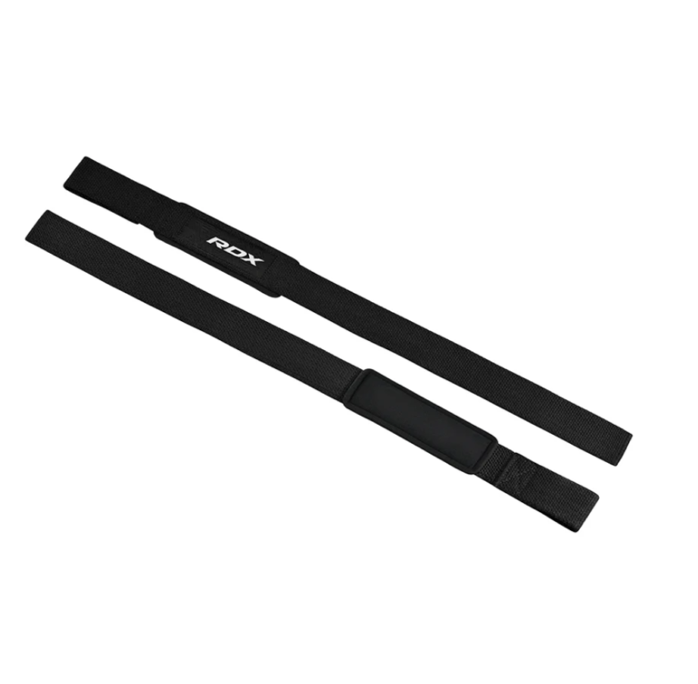 RDX Sports W1 Lifting Straps Black Photo 2