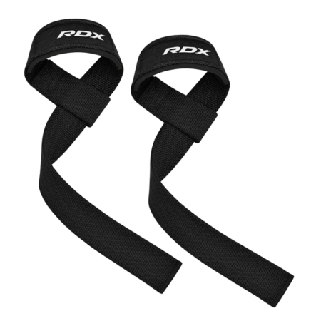 RDX Sports W1 Lifting Straps Black Photo