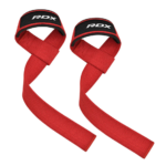 RDX Sports W1 Lifting Straps Red Photo