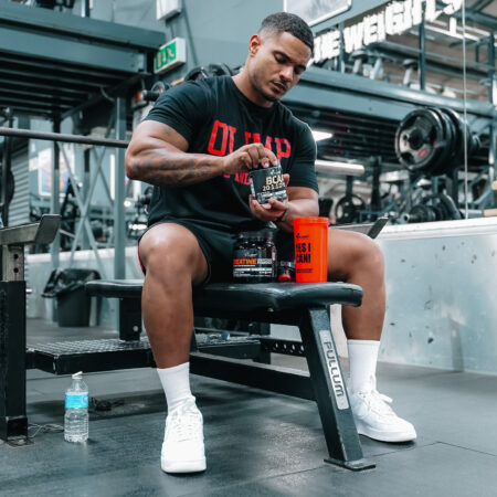 Elton Pinto Mota using Olimp Sport Creatine Monohydrate