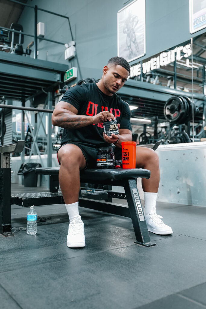 Elton Pinto Mota using Olimp Sport Creatine Monohydrate