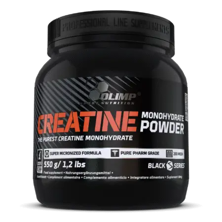 Olimp Sport Creatine Monohydrate-Powder 550g - Front of Tub