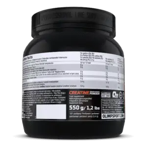Olimp Sport Creatine Monohydrate-Powder 550g - Nutrition Panel 2