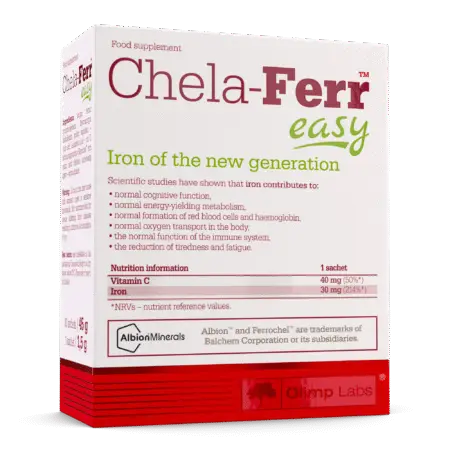 Chela-Ferr-Easy Iron - Liposamal Sachets - Nutritional Information