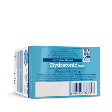 Olimp Labs Hydratonic MED bottom of box