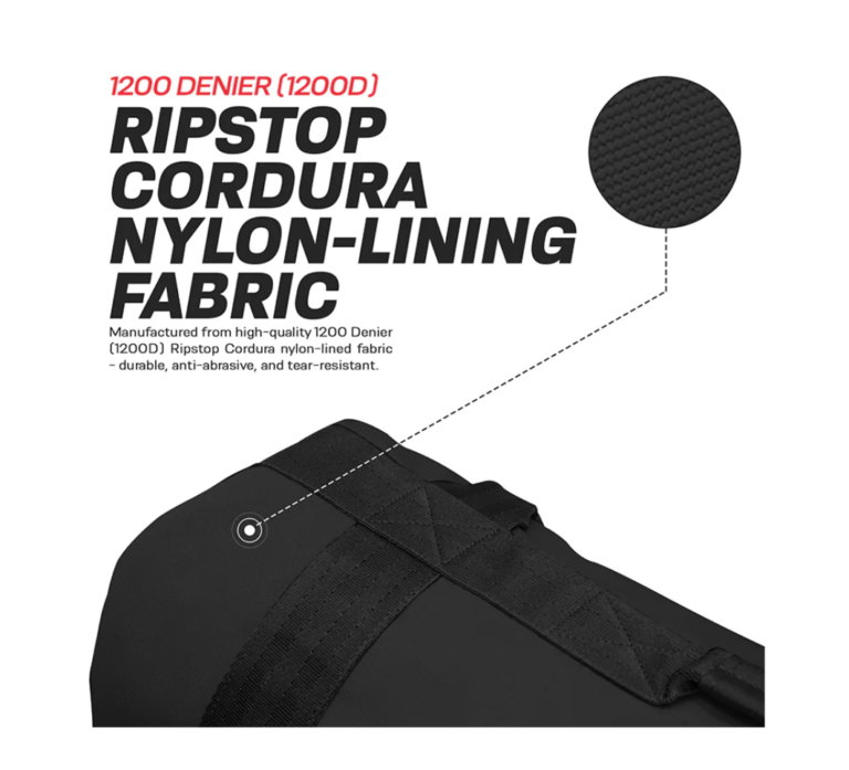 RDX Fitness Sand Bag Black Materials Information Image