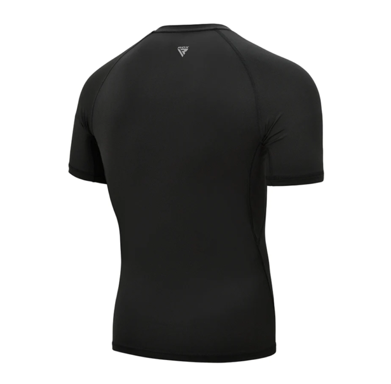 RDX T15 Rash Guard Black Rear View