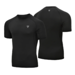 RDX T15 Short Sleeved Rash Guard Black Photo