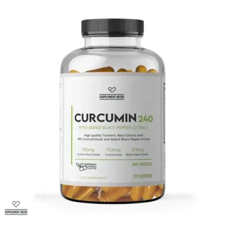 Supplement Needs Curcumin 240 Capsules