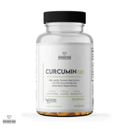 Supplement Needs Curcumin 120 Capsules