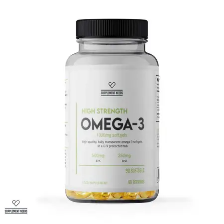 Supplement Needs Omega 3 Softgels