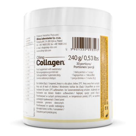 Olimp Labs Marine Collagen 240g Pineapple Barcode