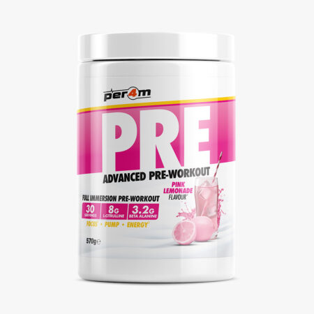 per4m-pre workout Pink Lemonade Flavour 570g