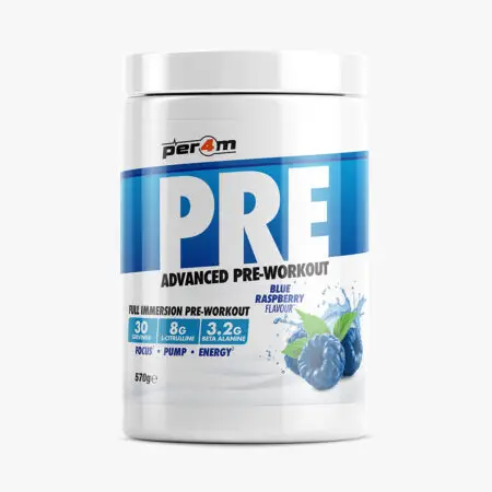 per4m-pre workout Blue raspberry flavour5