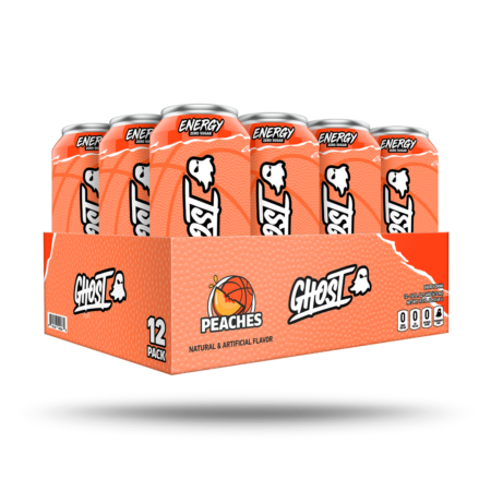 Ghost Energy Peaches Flavour Pack of 12
