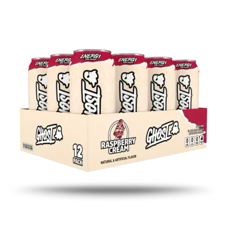 Ghost Energy - Raspberry Cream - Case of 12