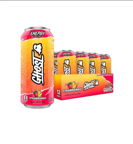 Ghost Energy Strawbango Flavour Pack of 12