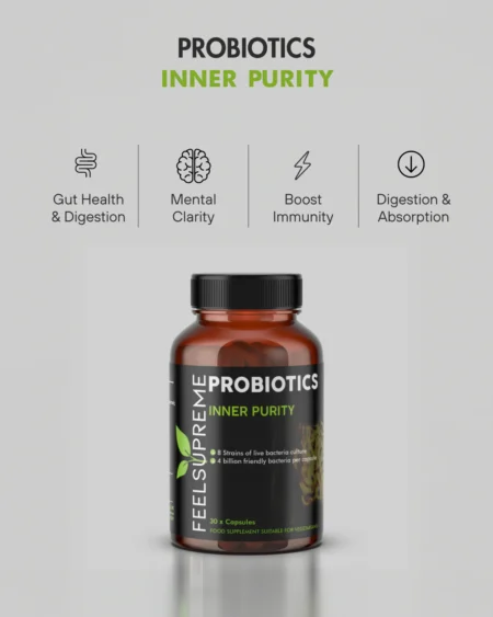 Feel Supreme Probiotics Infographic
