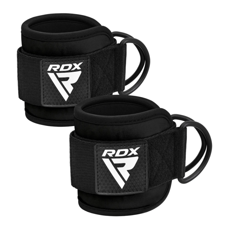 RDX A4 Ankle Straps Black Pair Photo 2
