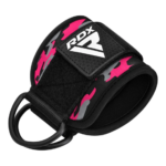 RDX Sports A4 Ankle Straps Black & Pink Camo