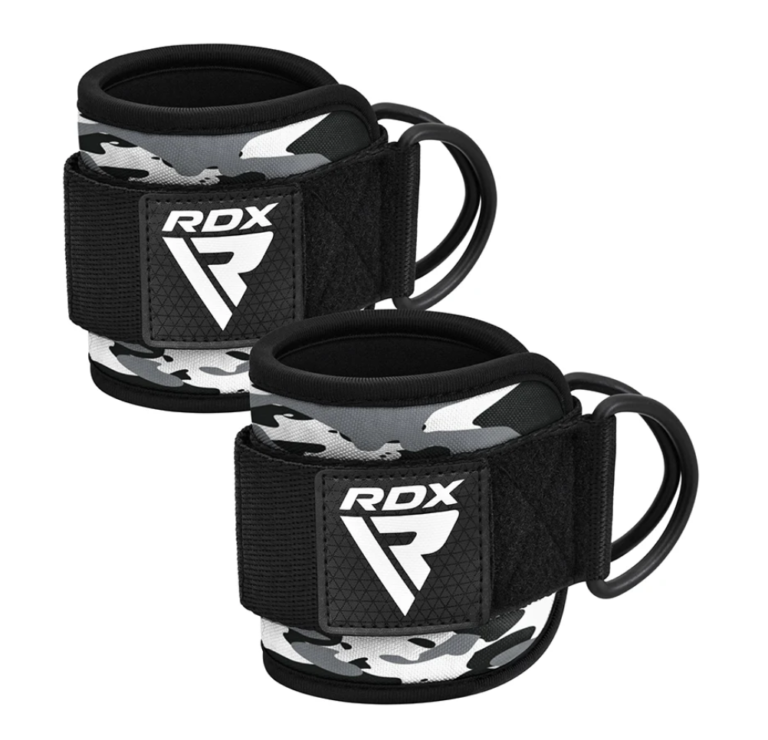 RDX Sports A4 Ankle Straps Black and Grey Camo Pair Photo 2