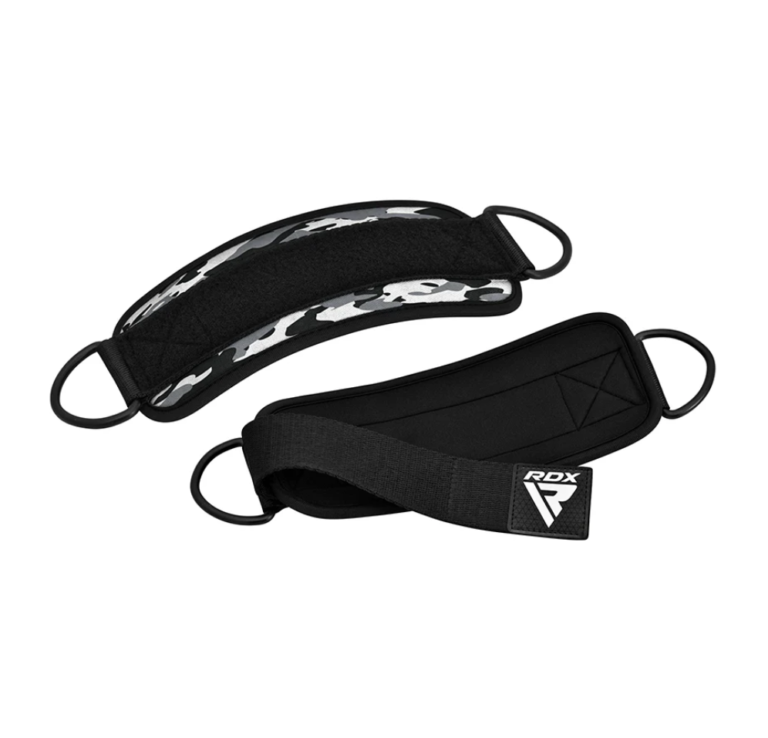 RDX Sports A4 Ankle Straps Black and Grey Camo Pair Photo 3