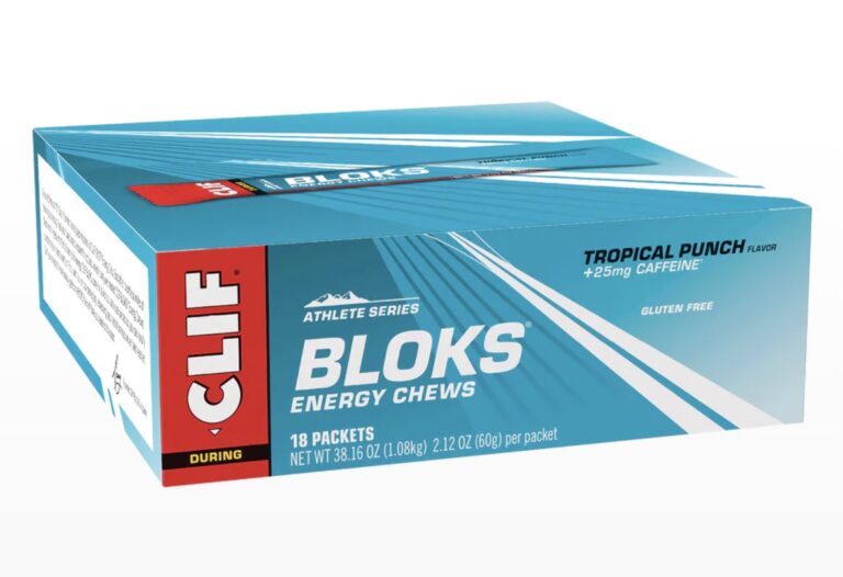 CLIF BLOKS Energy Chews Tropical Punch Flavour 18 Pack