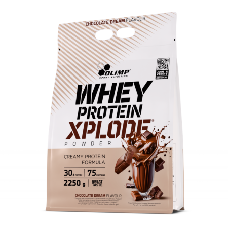 Olimp Whey Protein XPLODE 2.25kg Chocolate front view