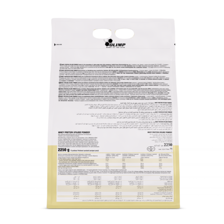 Olimp Whey Protein XPLODE 2.25kg Vanilla rear view