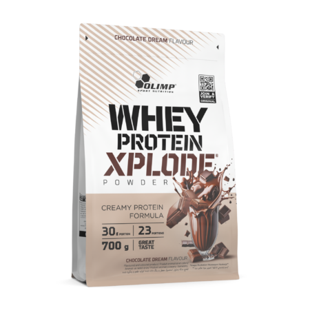 Olimp Whey Protein XPLODE 700g Chocolate front view