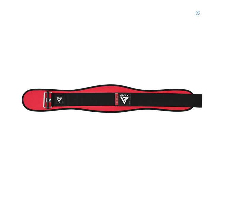 RDX RX3 6 Inch Weightlifting Belt Red Velcro Fixing Photo