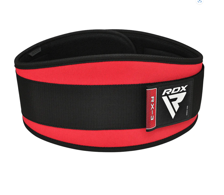 RDX RX3 6 Inch Weightlifting Neoprene Belt Logo Photo