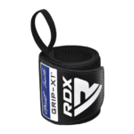 RDX WR11 Powerlifting Wrist Strap Black and Blue Photo 2
